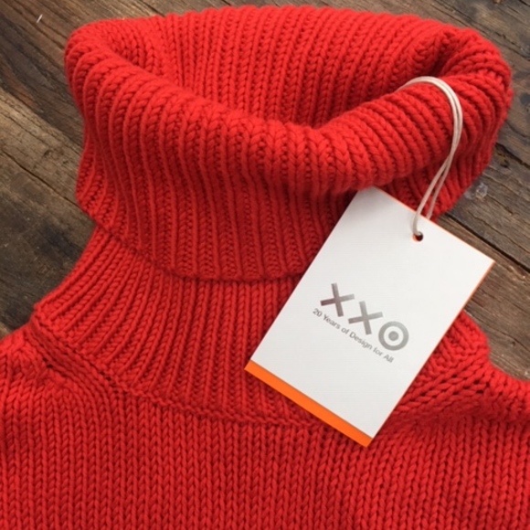 NWT Isaac Mizrahi Target Striped Turtleneck Medium - Picture 2 of 5